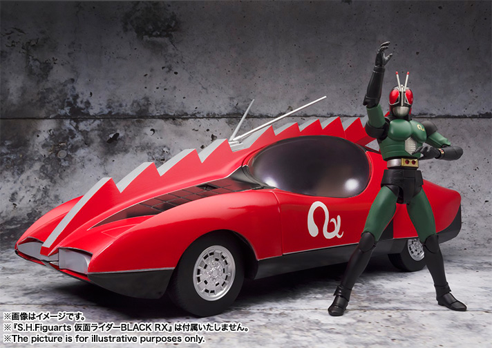 (行版) Bandai S.H.Figuarts 幪面超人 BLACK RX 超能電子車 SHF Rider BLACK RX Ridoron (2015)