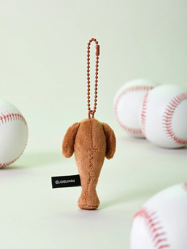 📦訂購 韓國代購 Line Friends JOGUMAN WOODY BASEBALL BAT PLUSH KEYRING 棒公仔鎖匙扣