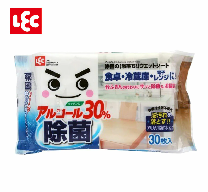 SS222/激落君抗菌電解水清潔濕紙巾兩包裝(廚房專用)/L