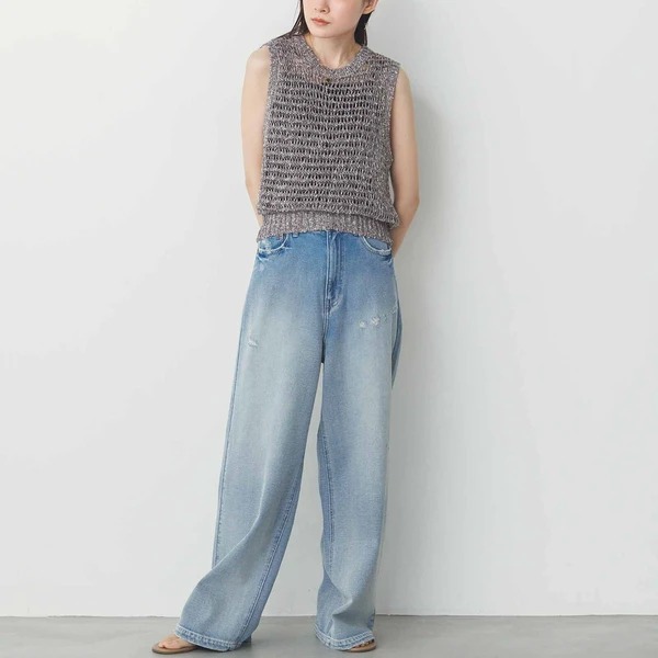 鏤空針織背心【JT035】