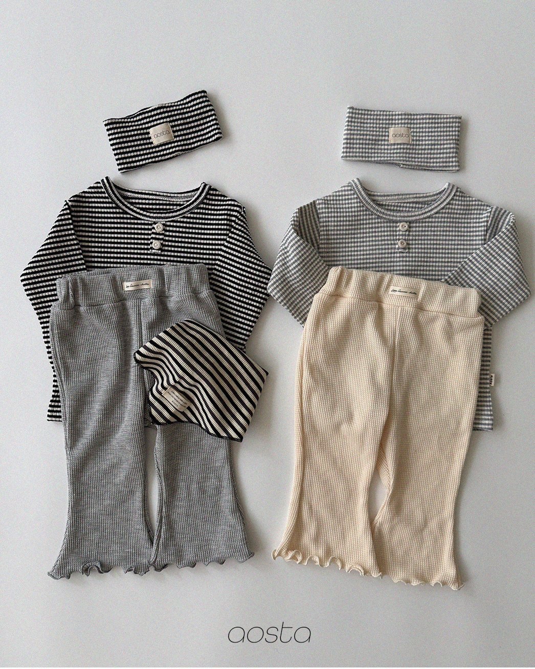 Aosta | [Jelly Waffle Pants]
