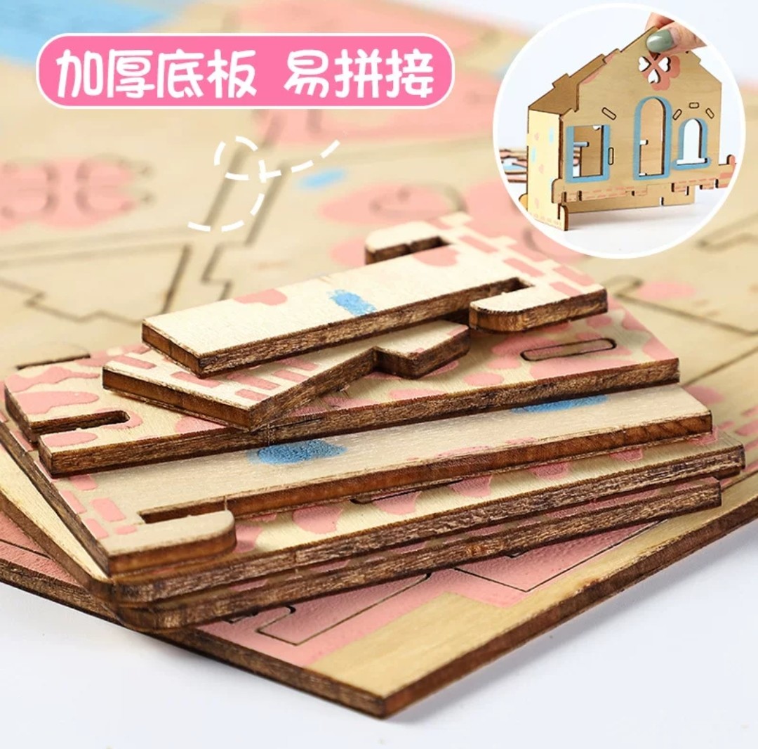 木質立體3D拼砌模型 (T547) 🚛 送貨方式請選(4)