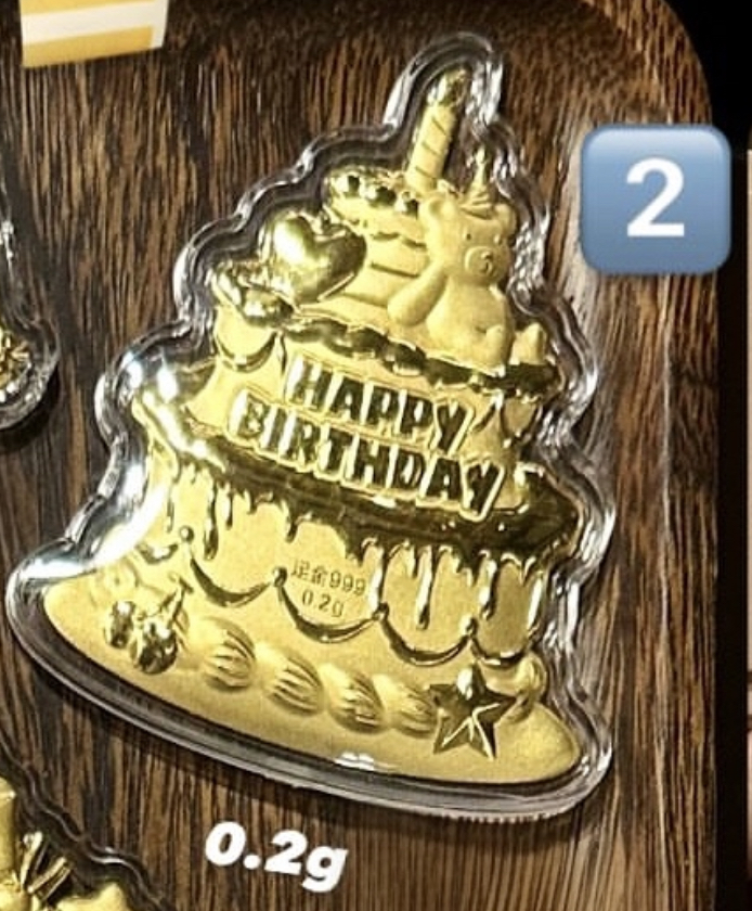 生日蛋糕-造型金钞