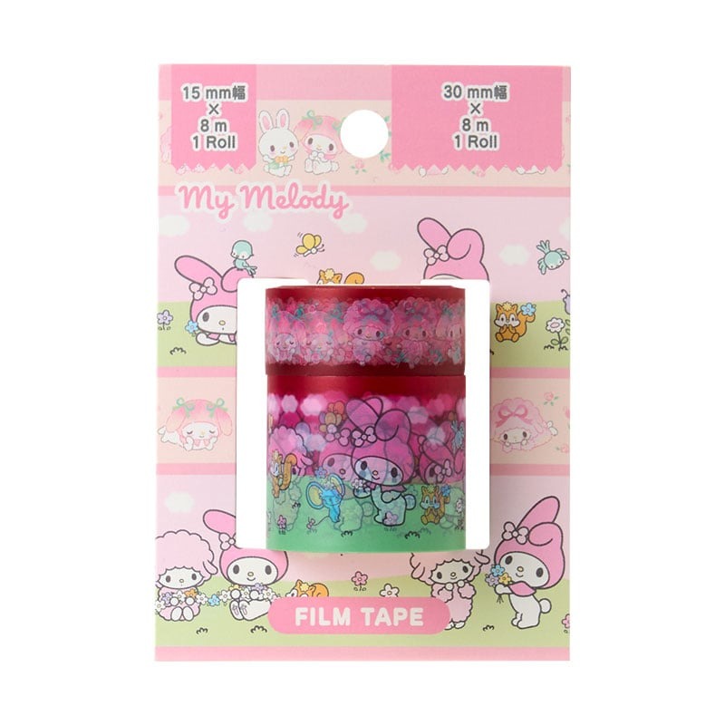 現貨｜【一套兩卷】Sanrio My Melody 日版 透明膠帶 Film Tape (58596-3)