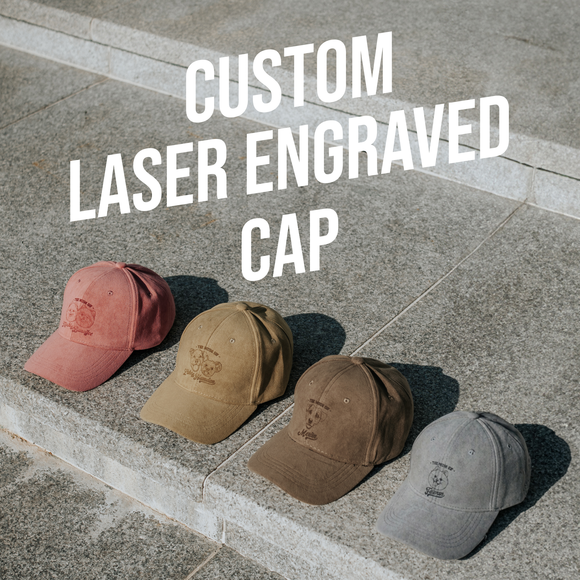 【客製】Laser刻製CAP帽