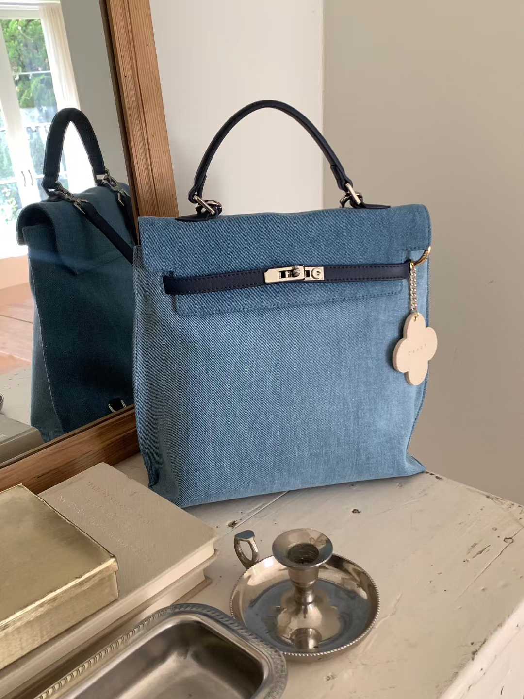 DM08_05 型格牛仔小書包 (牛仔)