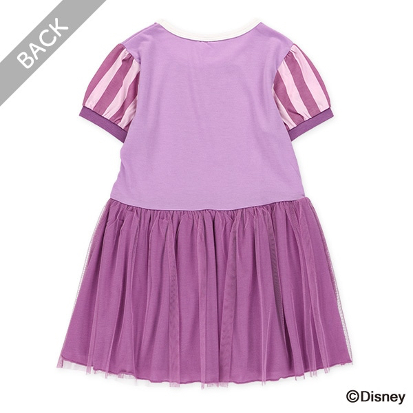 🇯🇵預訂 日本直送🇯🇵兩色Disney公主薄紗短袖連身裙