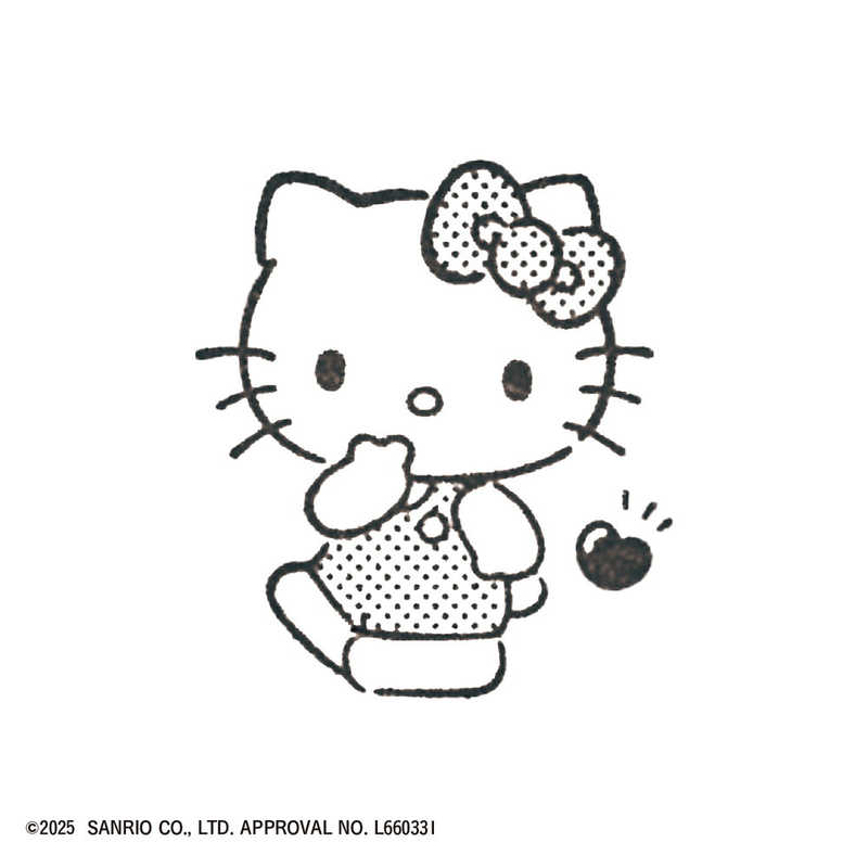 現貨｜Sanrio Hello Kitty 日本製 Beverly 木製 印章 印仔 (TSW-202)