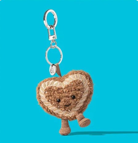 【英國】JellyCat Amuseables Schönherz Gingerbread Bag Charm