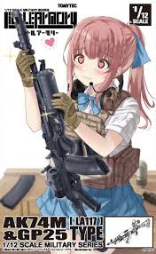 1/12 Little Armory [LA117] AK74M & GP25 Type