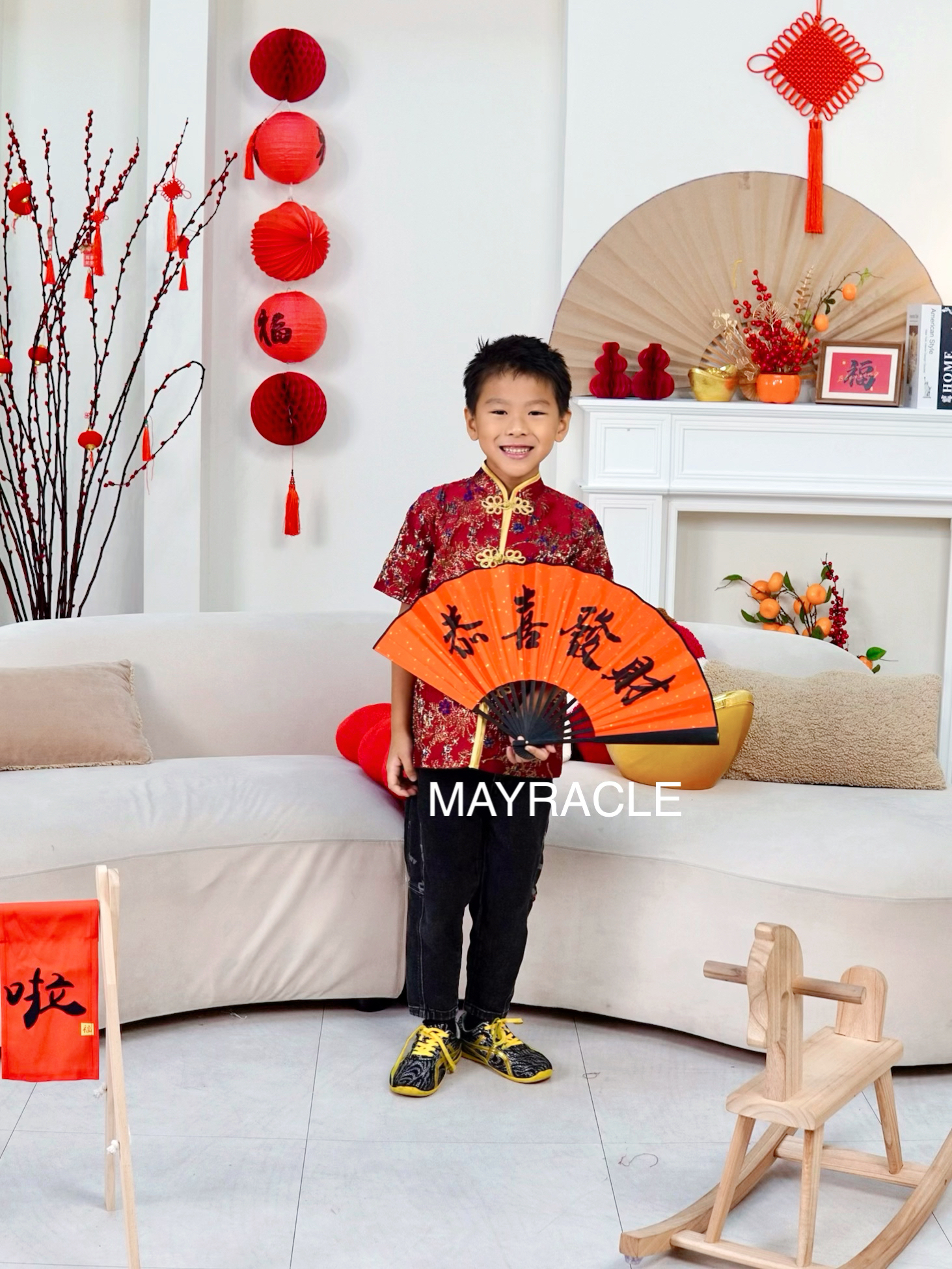 [PRE-ORDER] CNY 2027 Ji (吉) Boy Shirt