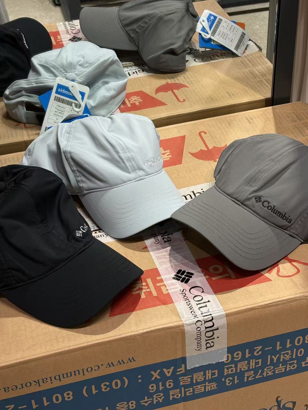 🇰🇷Columbia Cap速乾防紫外線 到貨日:12-18日‼️