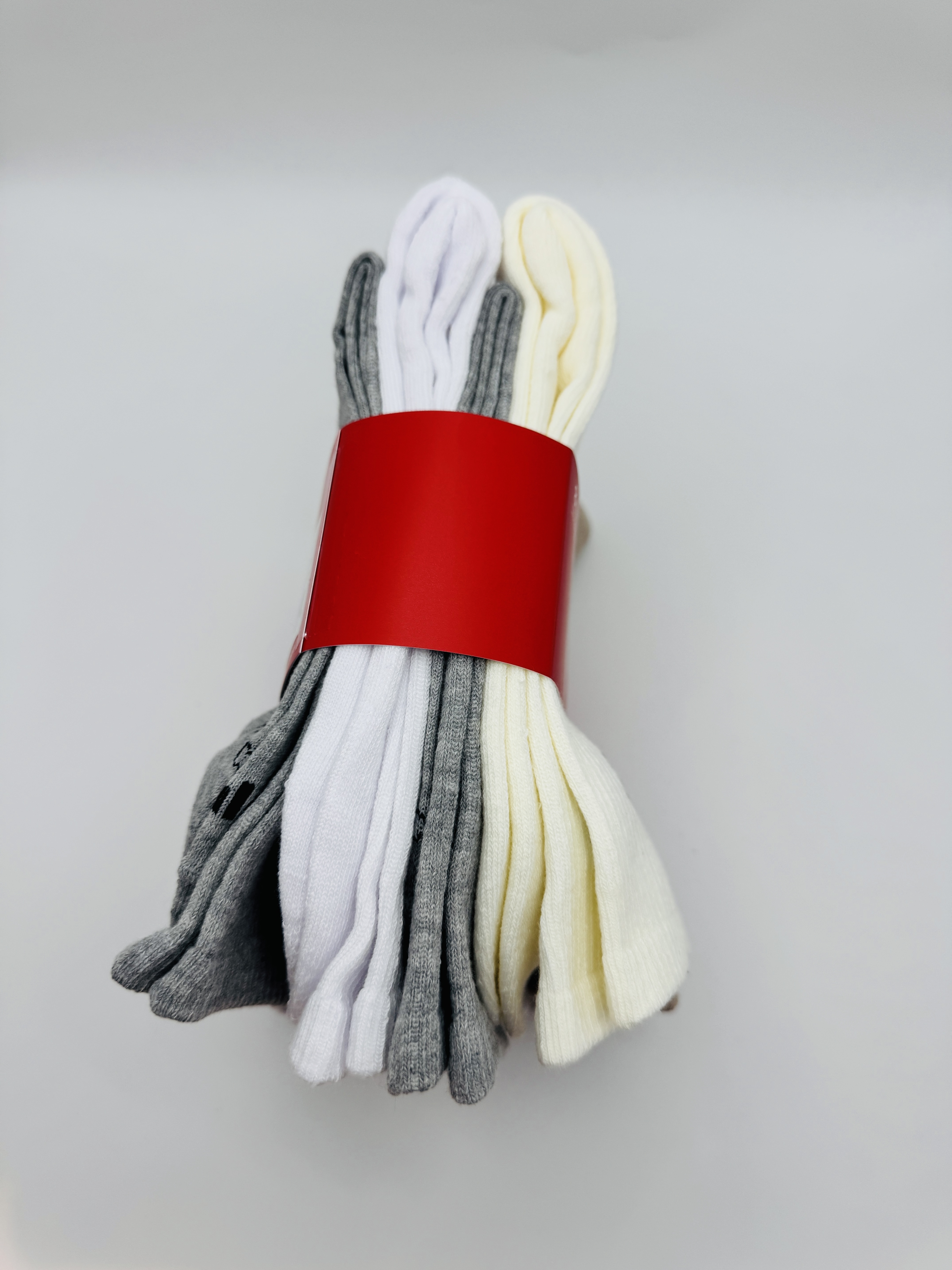 New Balance 淨色襪六對裝（香港現貨）