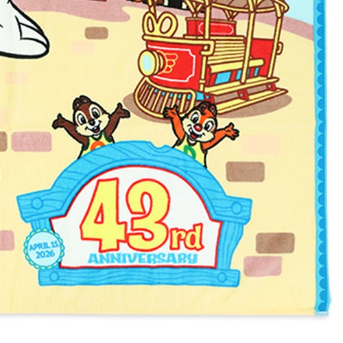 【預訂】TDR 43rd Anniversary - bath towel