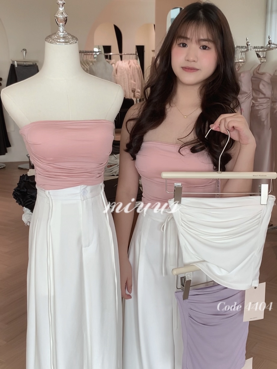 4404 多巴胺抹胸小背心 