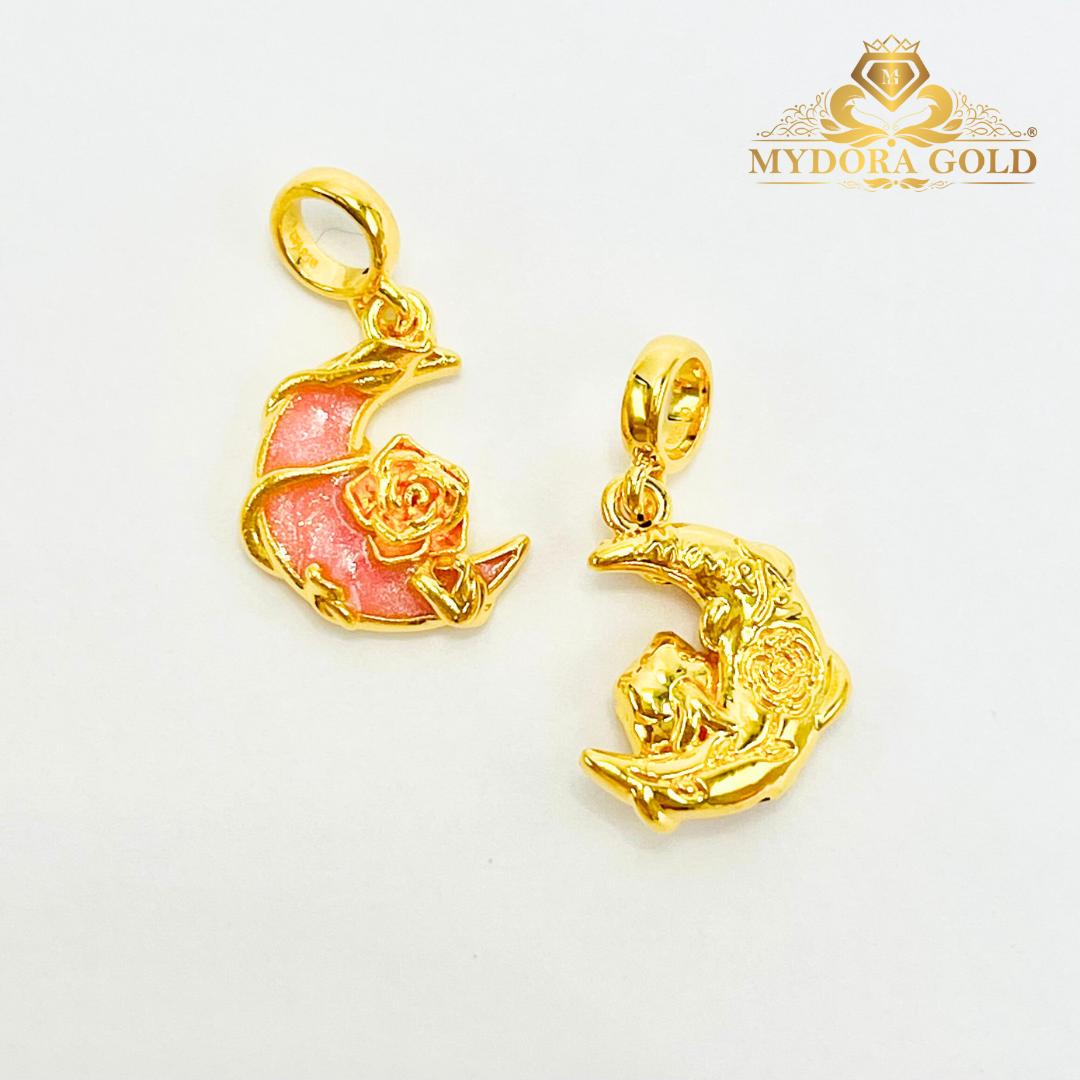 MYDORA Charm Rose of the Moon Enamel (5G) l EMAS 916/22K