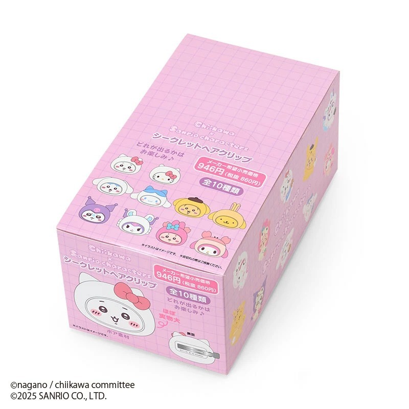 Chiikawa x Sanrio 盲盒髮夾 (可選)