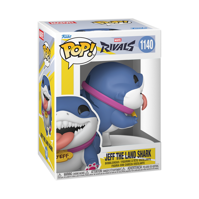 📦訂購 英國代購 Funko POP! Marvel Jeff the Land Shark (Marvel Rivals) Figure 陸行鯊 模型