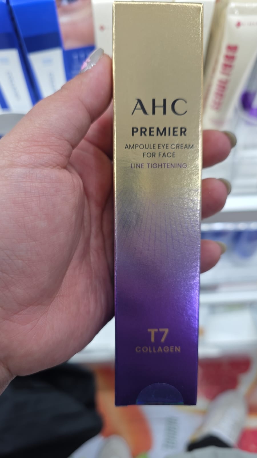 ahc premier Ampoule eye cream
