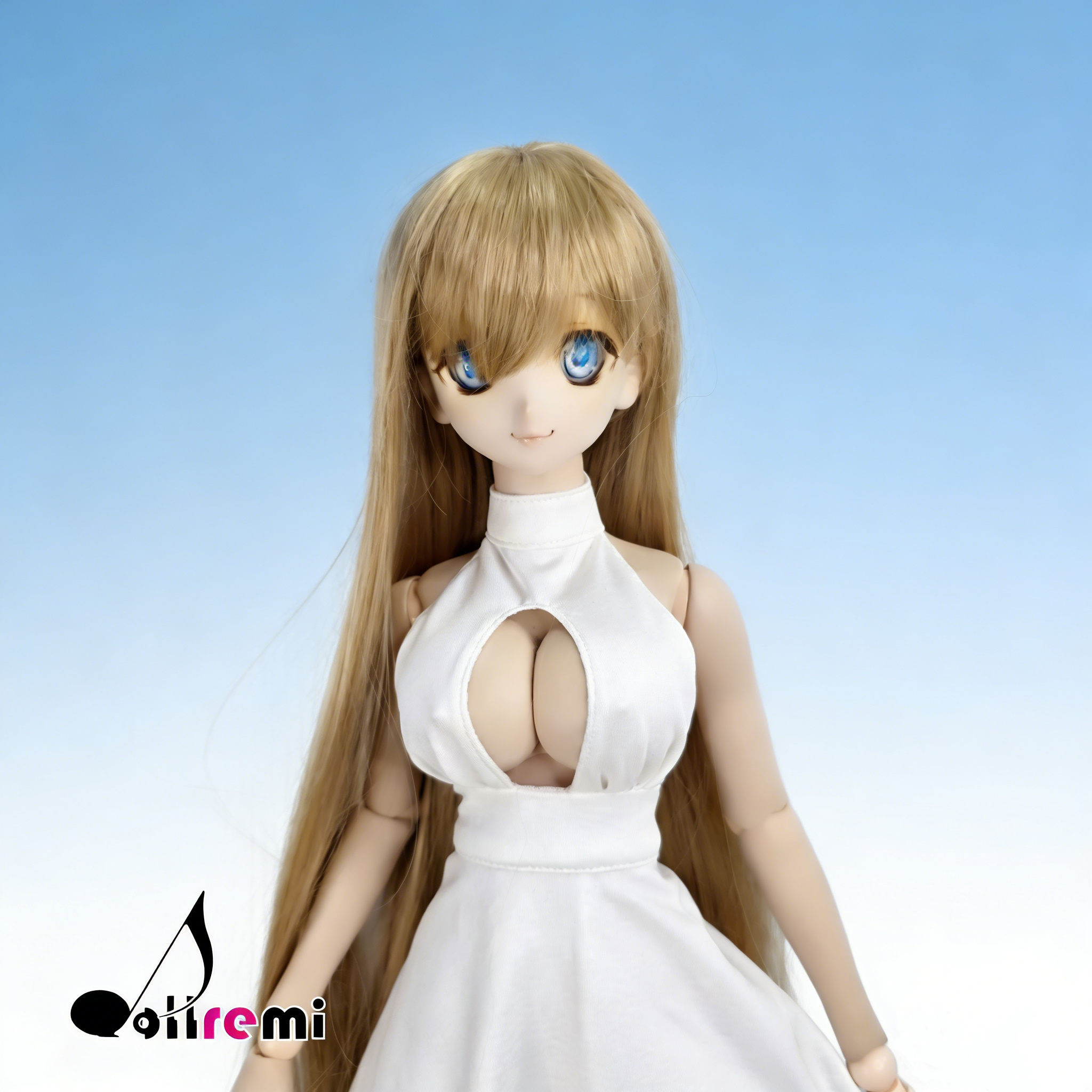 【dollremi】(DD0283D) 開胸長裙 Open chest Long Dress