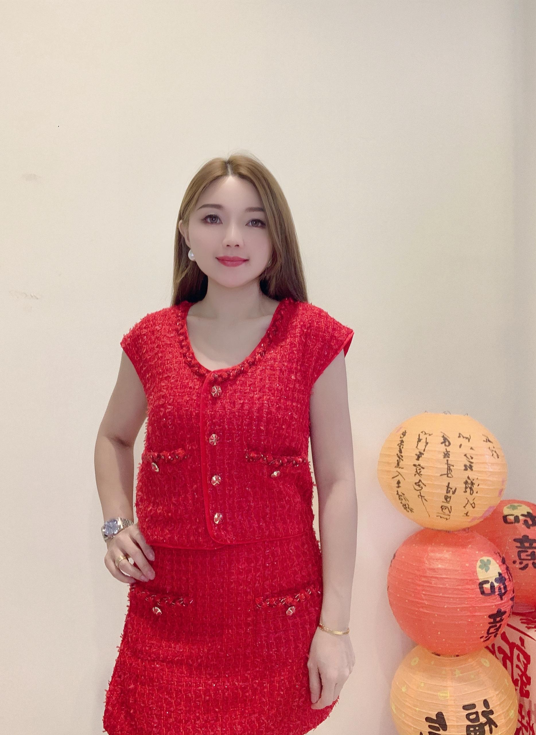 独家无袖小香风上衣 2640