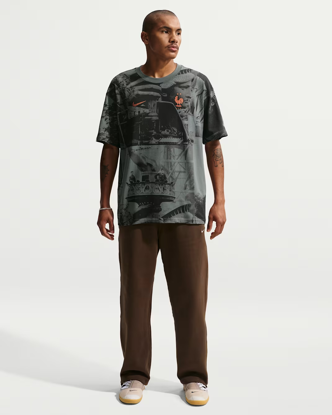 Nike France 法國 AOP 全印花純棉 T-Shirt IQ2261