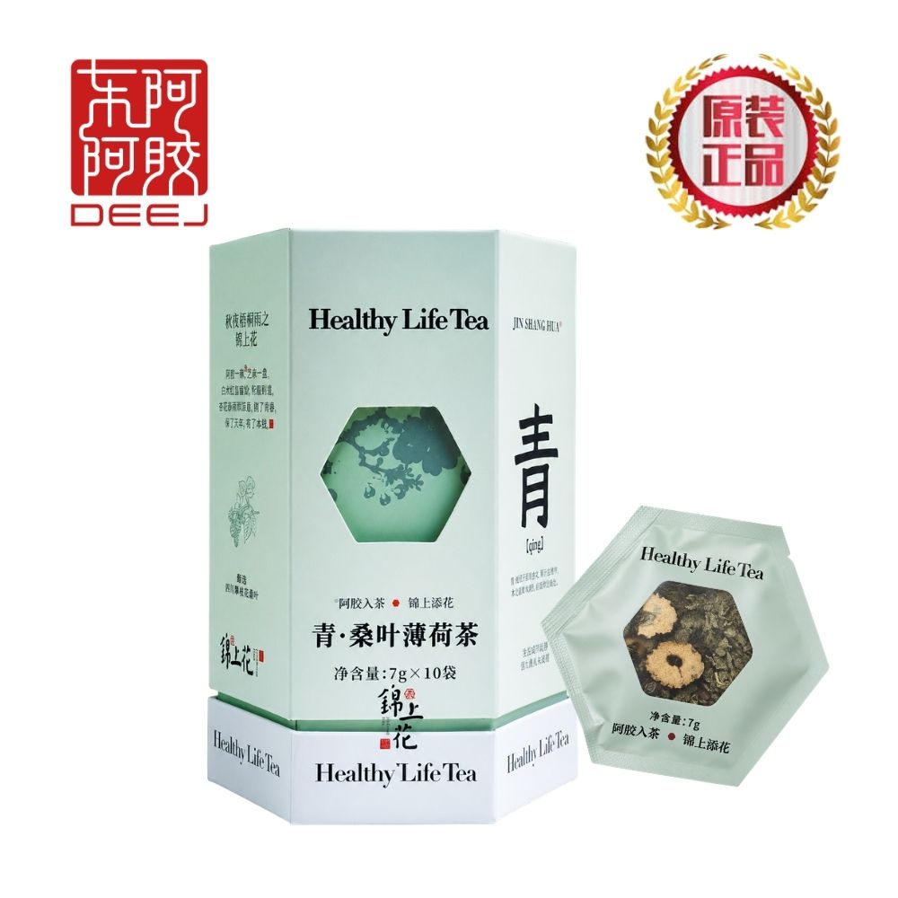 錦上花 青•桑葉薄荷茶 70g(7g*10包)(不含阿膠成份)