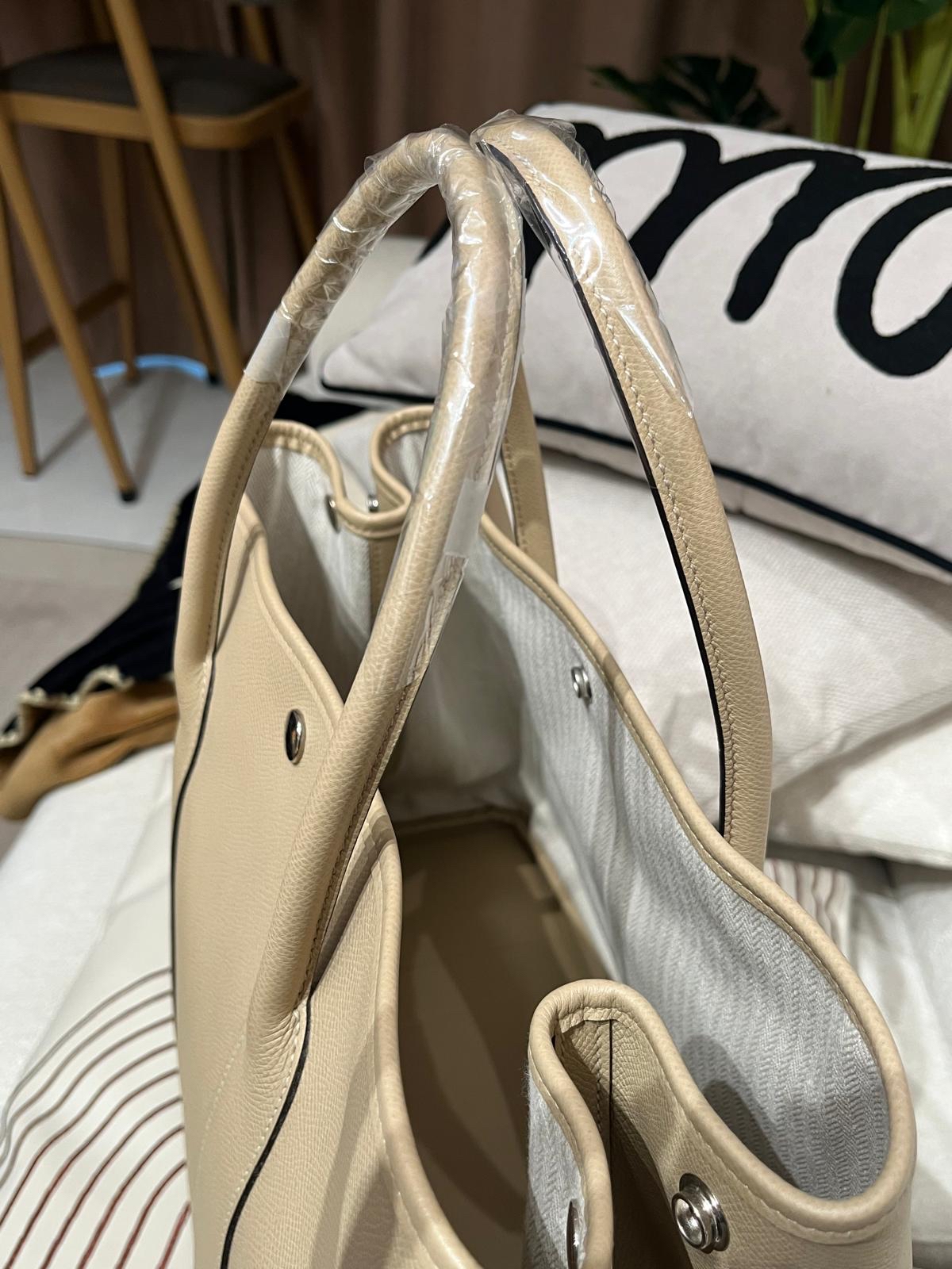 Hermes garden party 36,風衣灰，STAMP C 100%Authentic,98%new✅dust bag