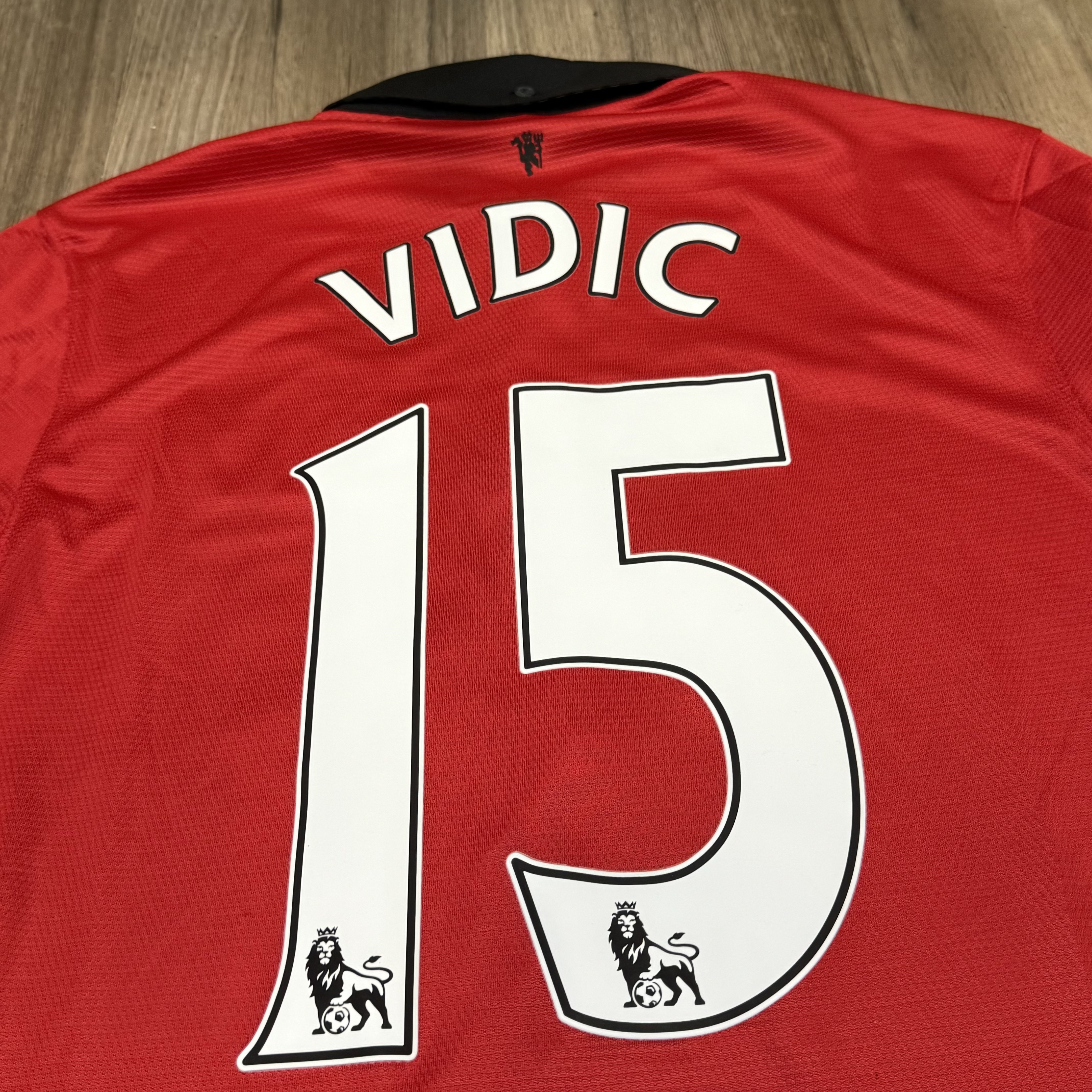 Manchester united 13/14 home shirt #15 Vidic (Bnwt)