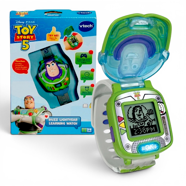 VTech Toy Story 5 巴斯光年學習手錶Buzz Lightyear Learning Watch 巴斯光年互動學習手錶｜Disney Pixar Toystory巴斯光年英文學習電子手錶