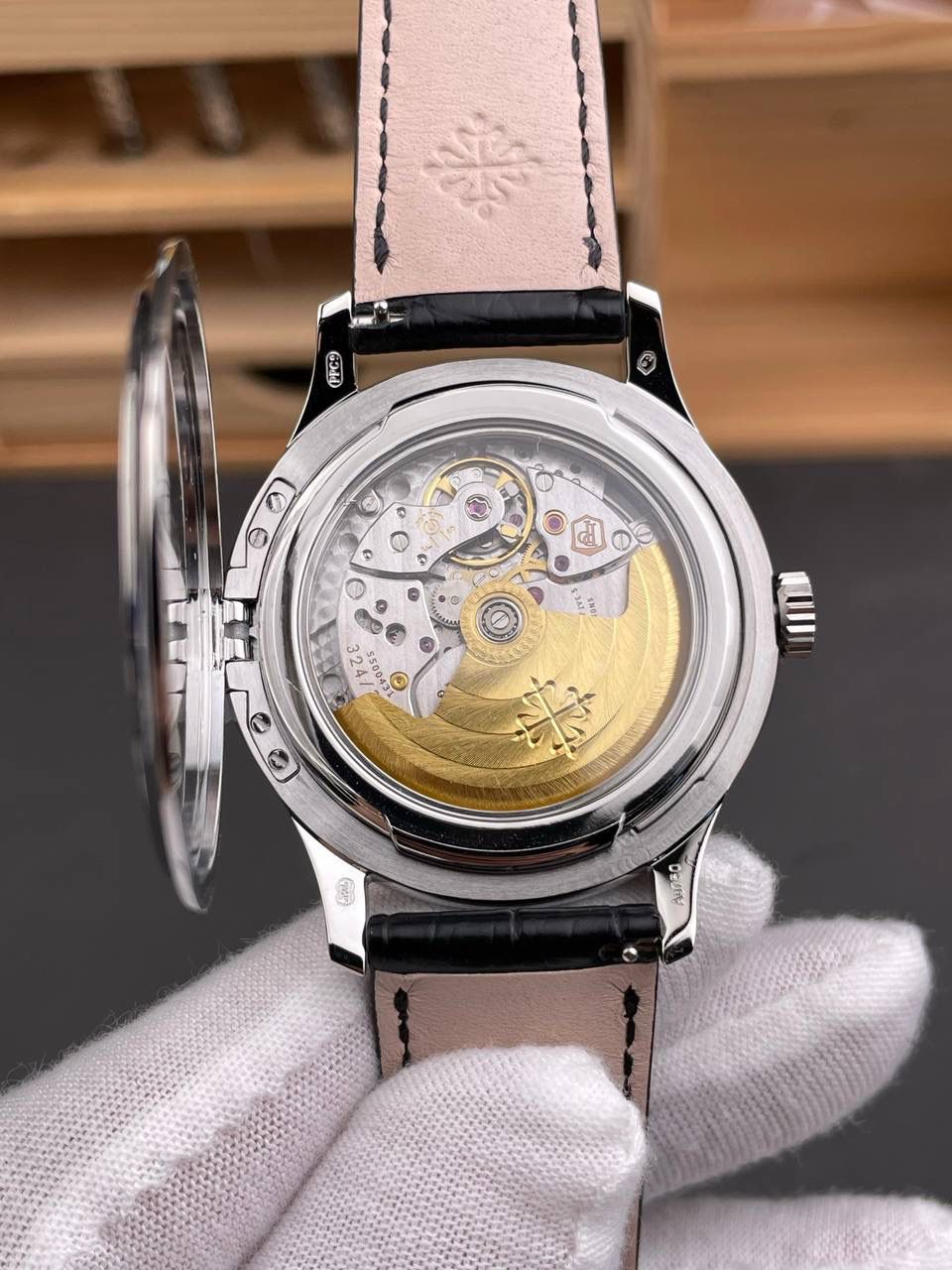 ⚜️百达古典 5227G将官盖白金款/39mm/324机😎