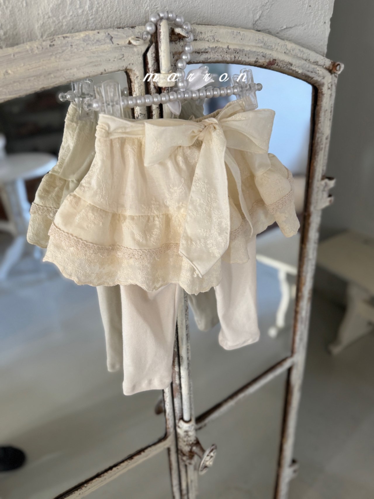 🇰🇷Marron skirt leggings