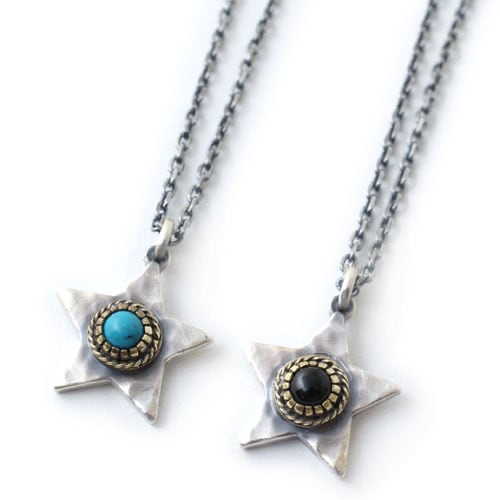 只按訂單生產~Atease LIMITED EXTRA LARGE TATAKI STAR&SMALL STONE NECKLACE pre order/訂購