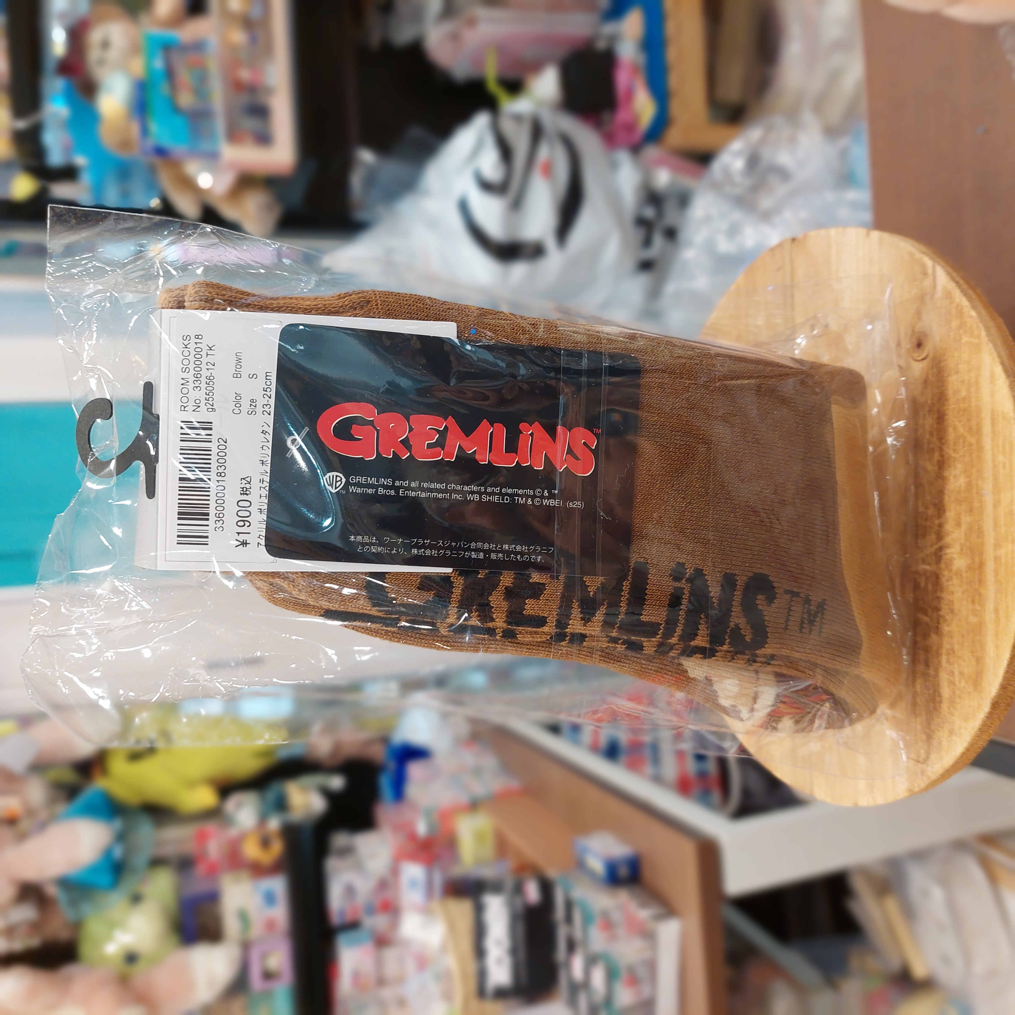 日本 Gremlins 小魔怪襪 Socks (S size 23 - 25)