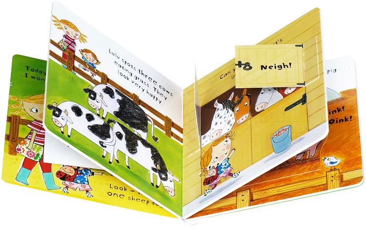 Bloomsbury Publishing LULU 認知早教系列翻翻書 Lulu loves Numbers