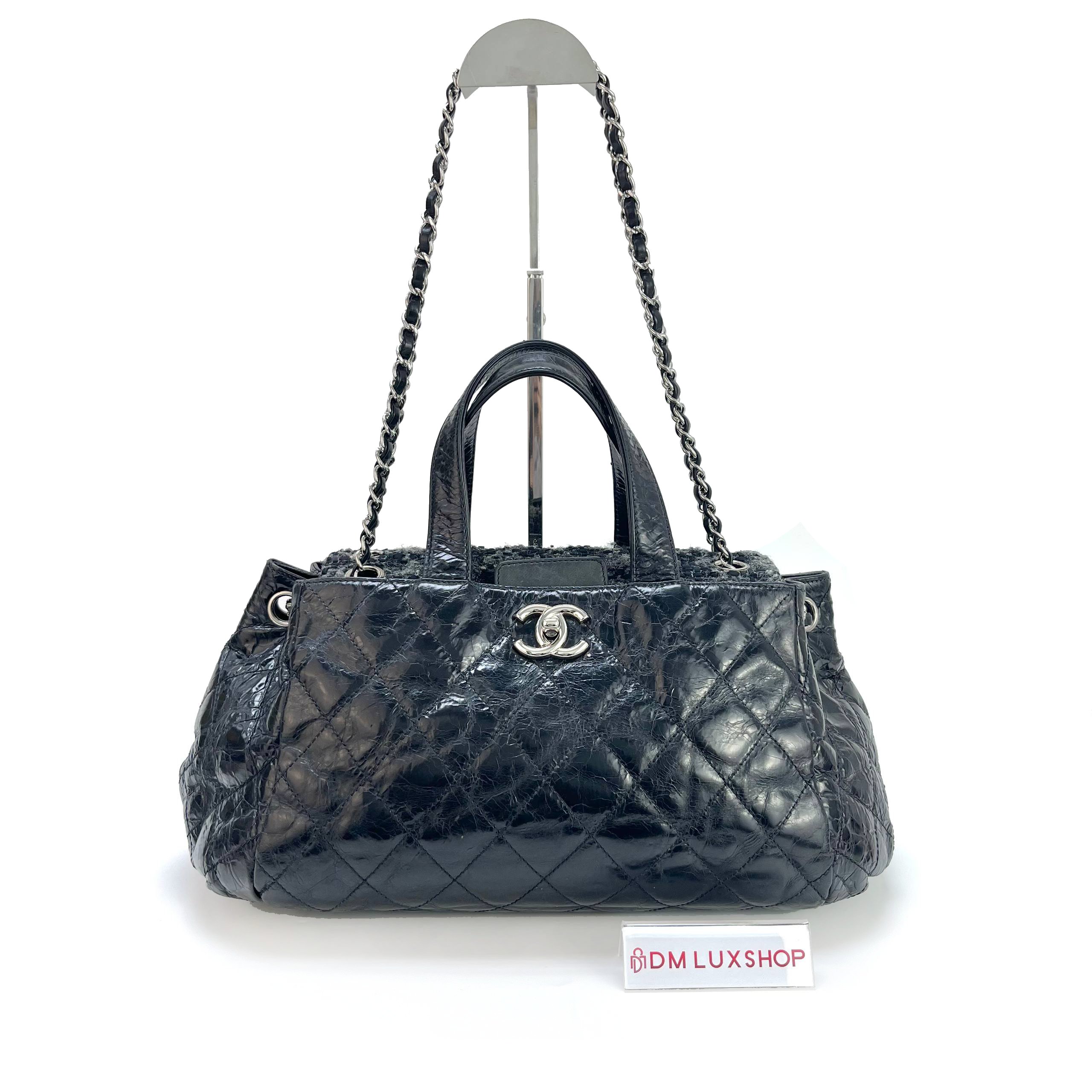 Chanel Portobello Quilted Tote SHW (Serial 12, Y: 2009)