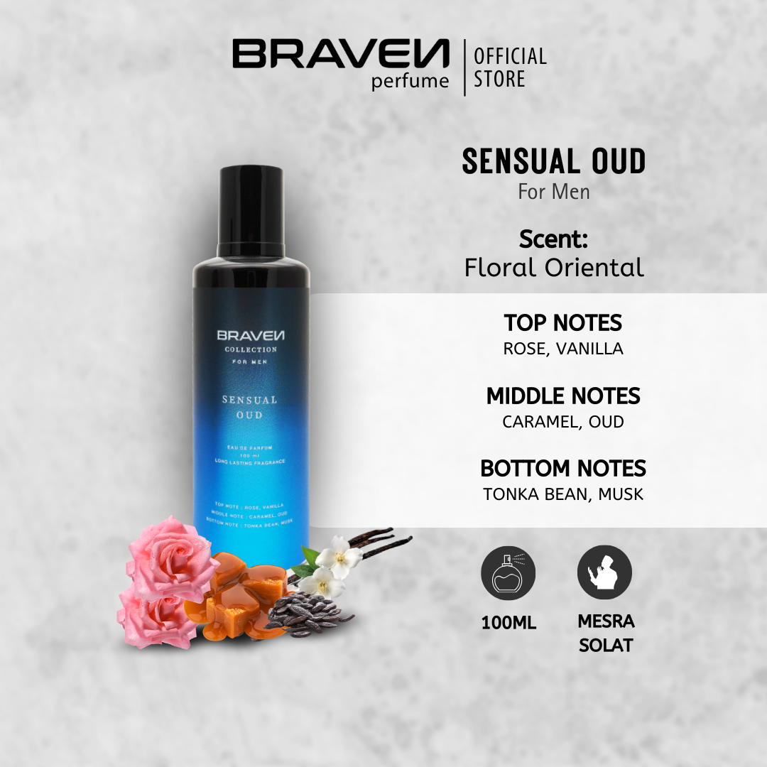 Braven Perfume - Sensual Oud 100ml