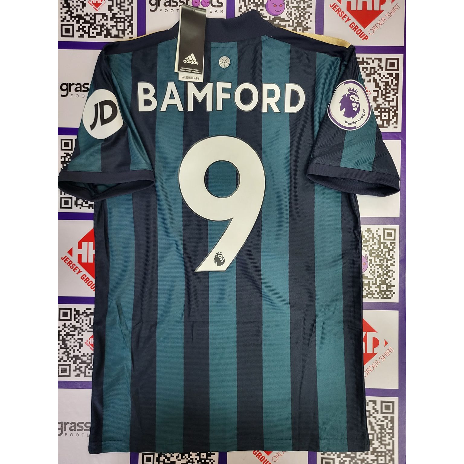 20/21 列斯聯 客 原裝BAMFORD 英超Fullset