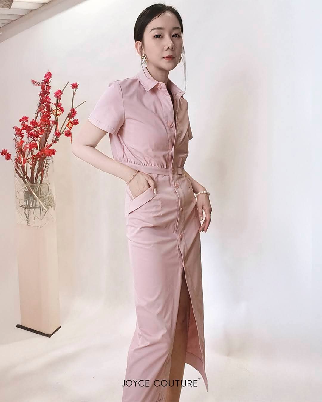 两件套连身裙 D0348