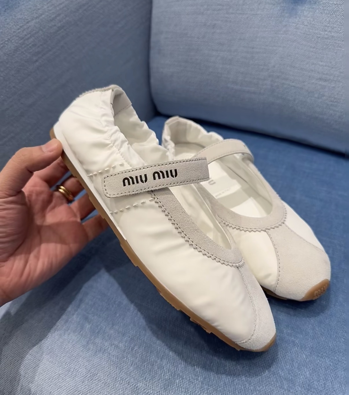 限時優惠✨訂貨📮MIUMIU 芭蕾舞鞋🤍🩶 Size 36/38/38.5/39/40