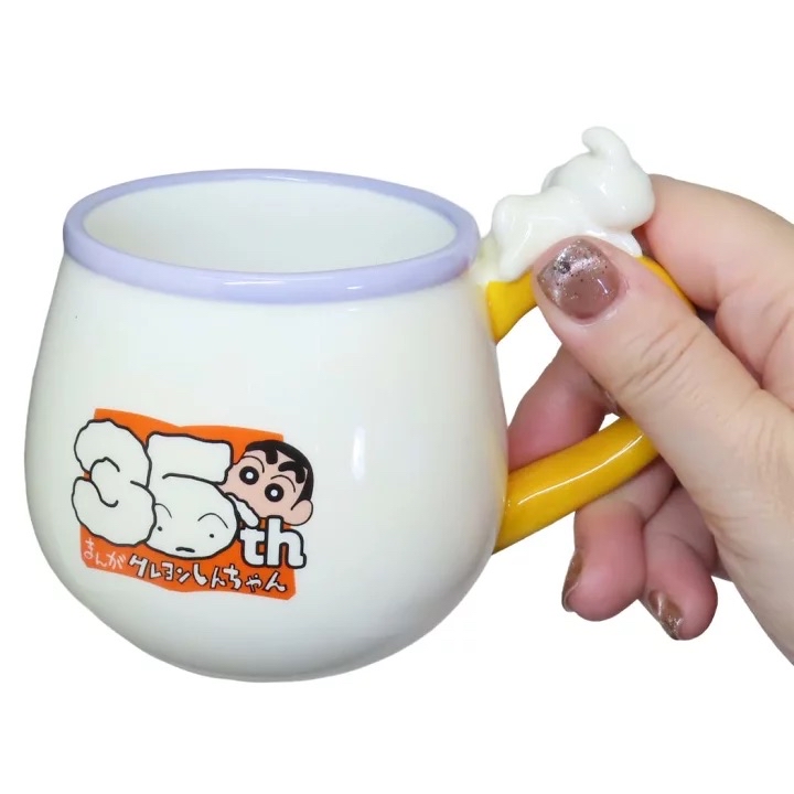 日本預訂📍蠟筆小新原作35週年立體陶瓷水杯