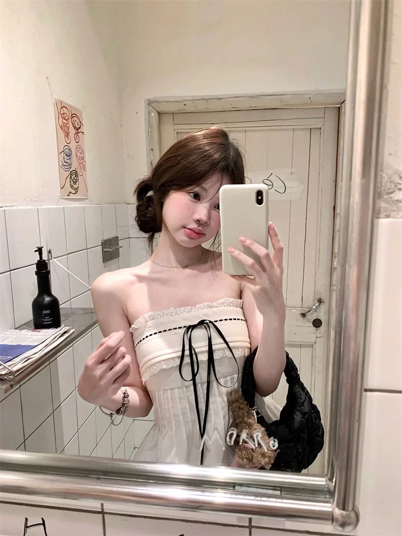 TP489蕾丝花边抹胸