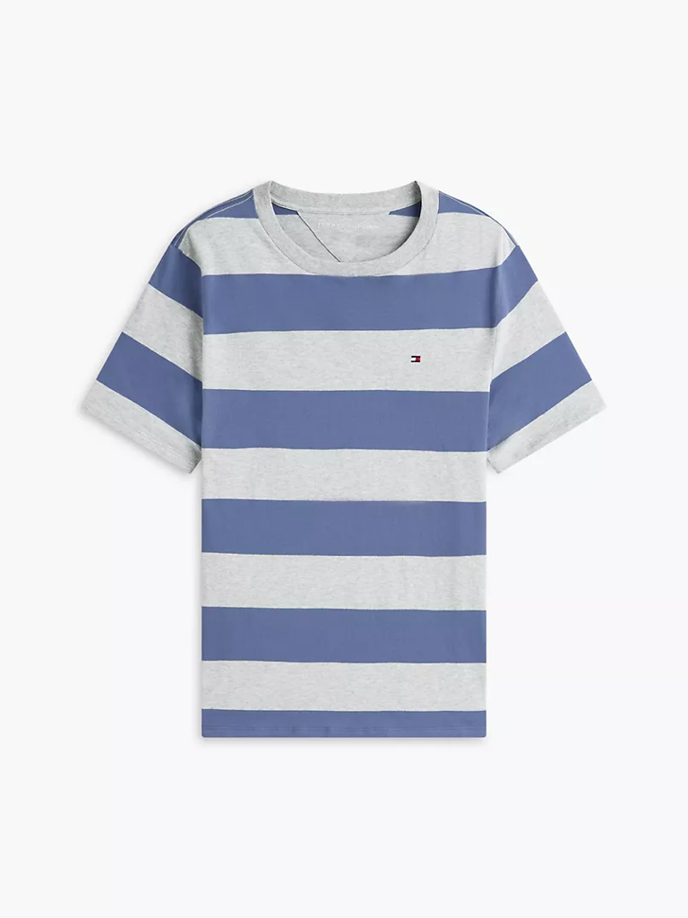 Tommy Hilfiger 男裝間條圓領T恤