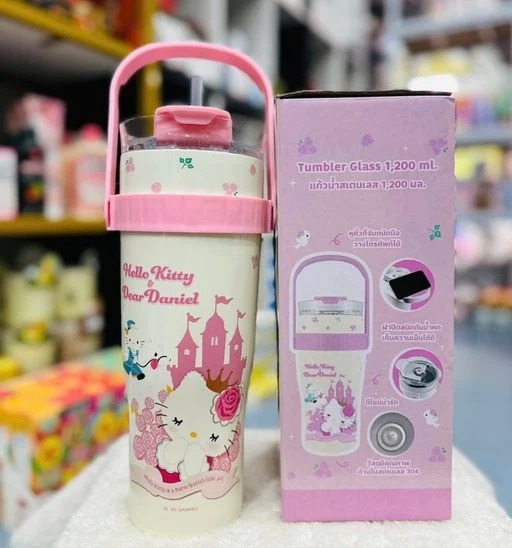 $108套。2套起$98套。泰國直送 Hello Kitty主題保溫杯