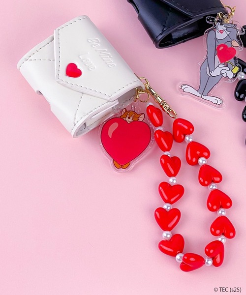 日本預訂📍日本Tom and Jerry心心串珠款AirPods Case