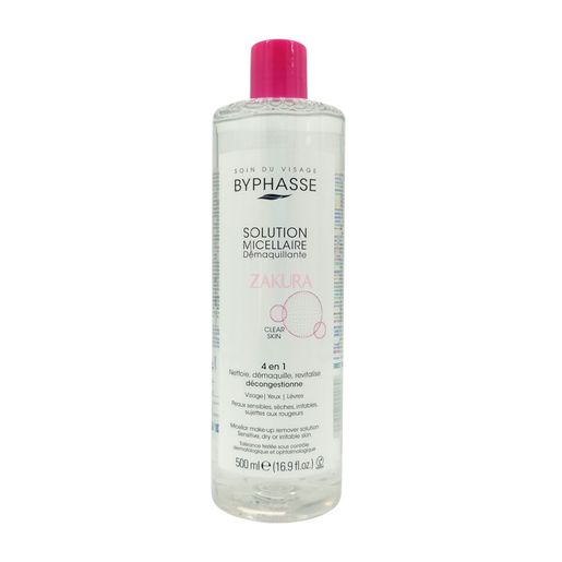 BYPHASSE 無添加深層卸妝潔膚水 500ml EXP:2028/03