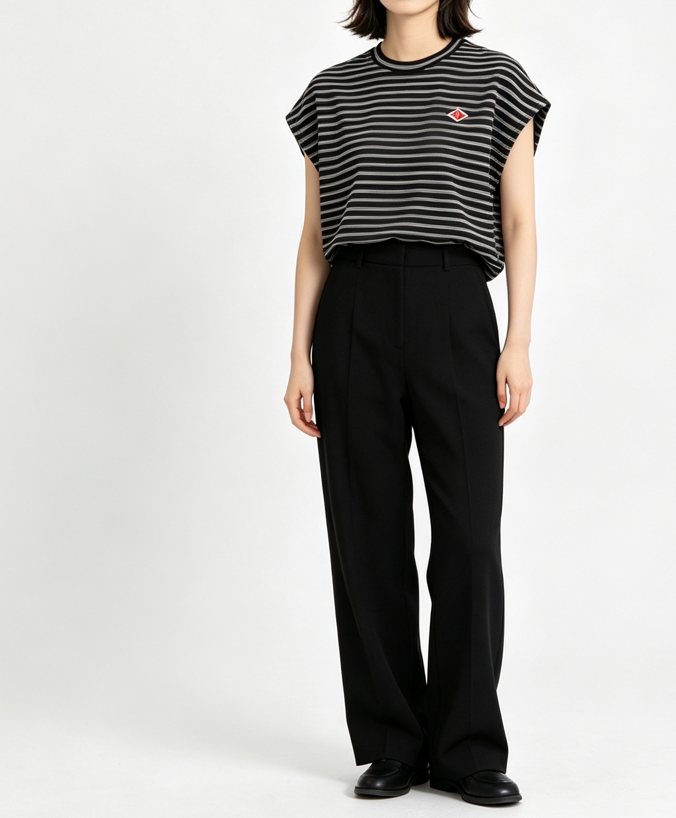 日系2色顯瘦Tee