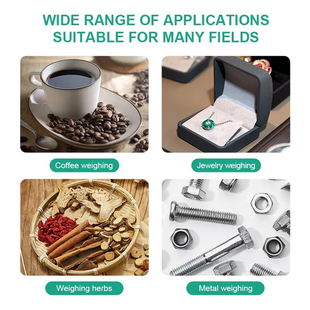 迷你高精度電子秤 英文500g/0.01g 不含電池 2x AAA PC6525