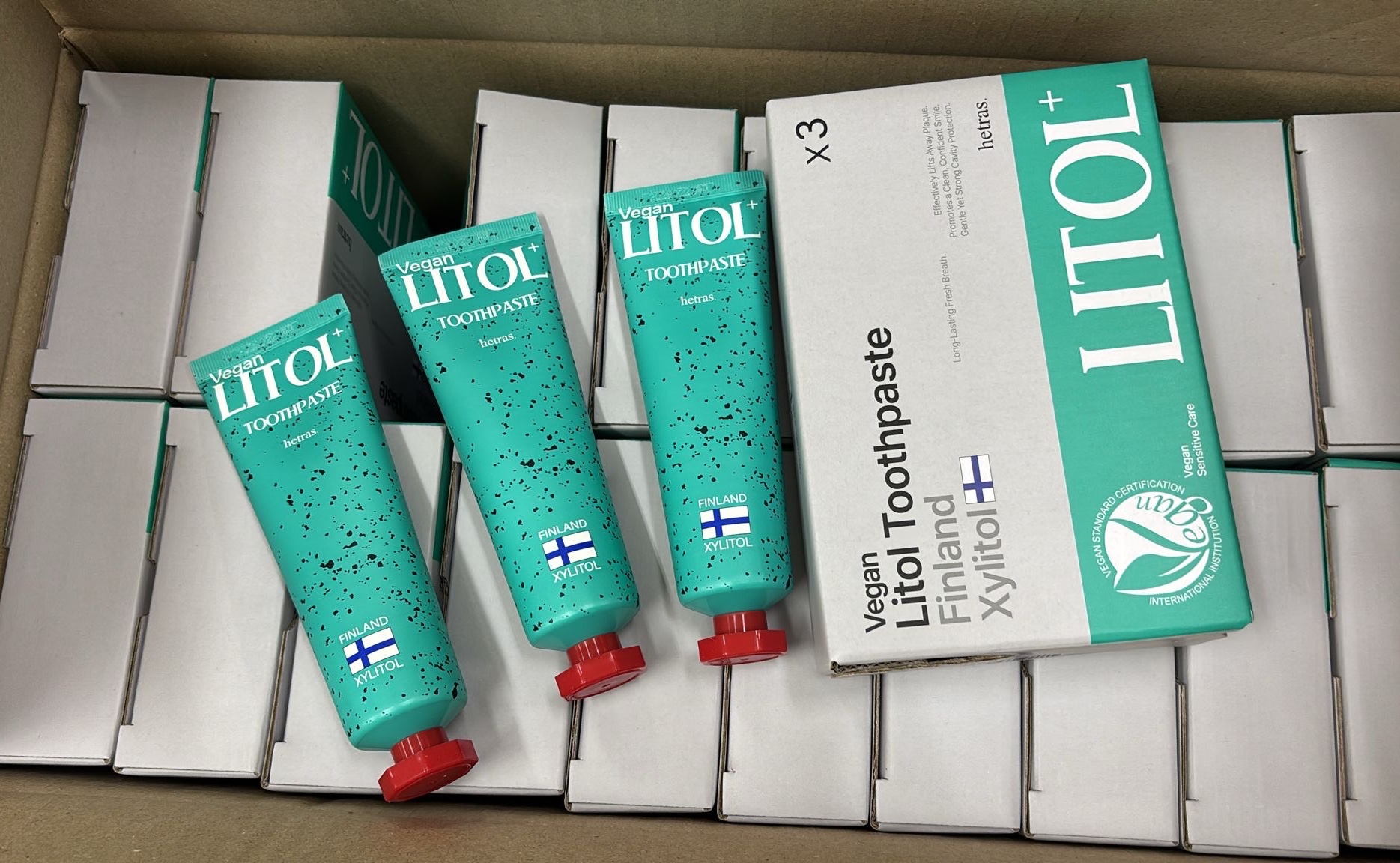 韓國🇰🇷直送✈️Hetras強效除口臭專業清新牙膏110g*3入