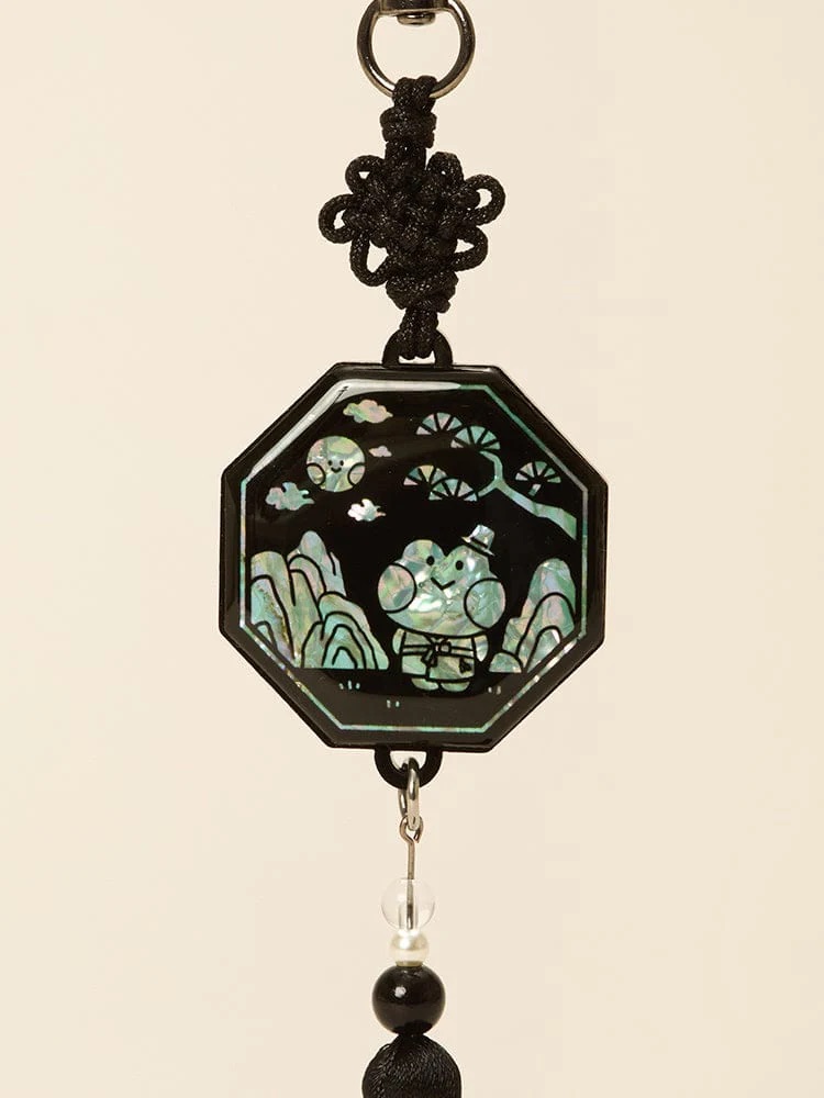 📦訂購 韓國代購 LINE FRIENDS minini Mother-of-Pearl NORIGAE CHARM (K-SOUVENIR) 珍珠母貝掛飾